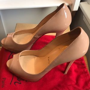 Christian Louboutin Very Privé 120 Patent Calf